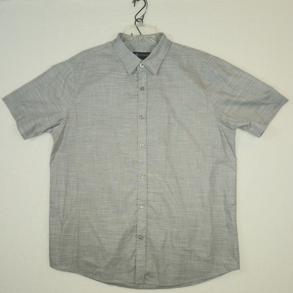 Men's Gray Short Sleeve Shirt Item No. 25-200